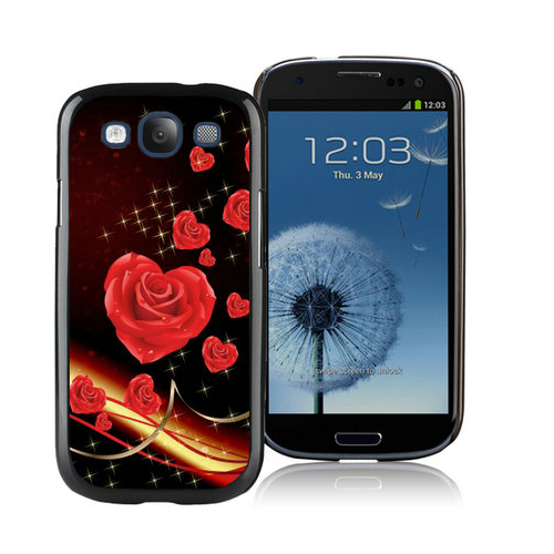 Valentine Rose Love Samsung Galaxy S3 9300 Cases CUR